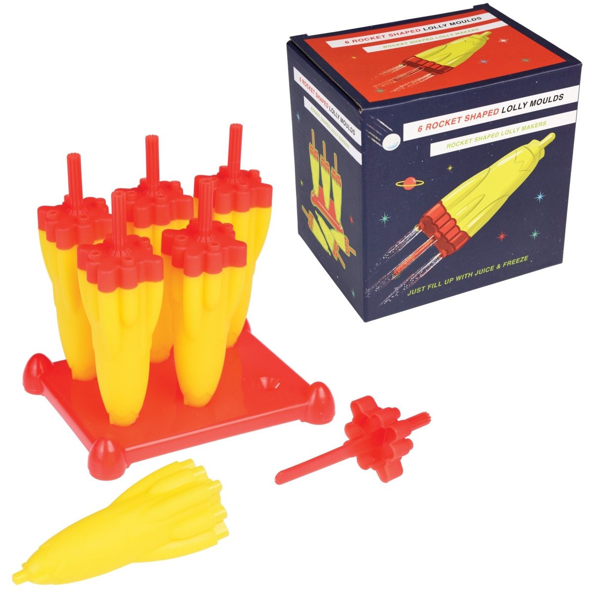 Rocket lolly moulds sale