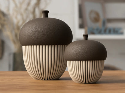 3d Printed Decorative Acorn Container