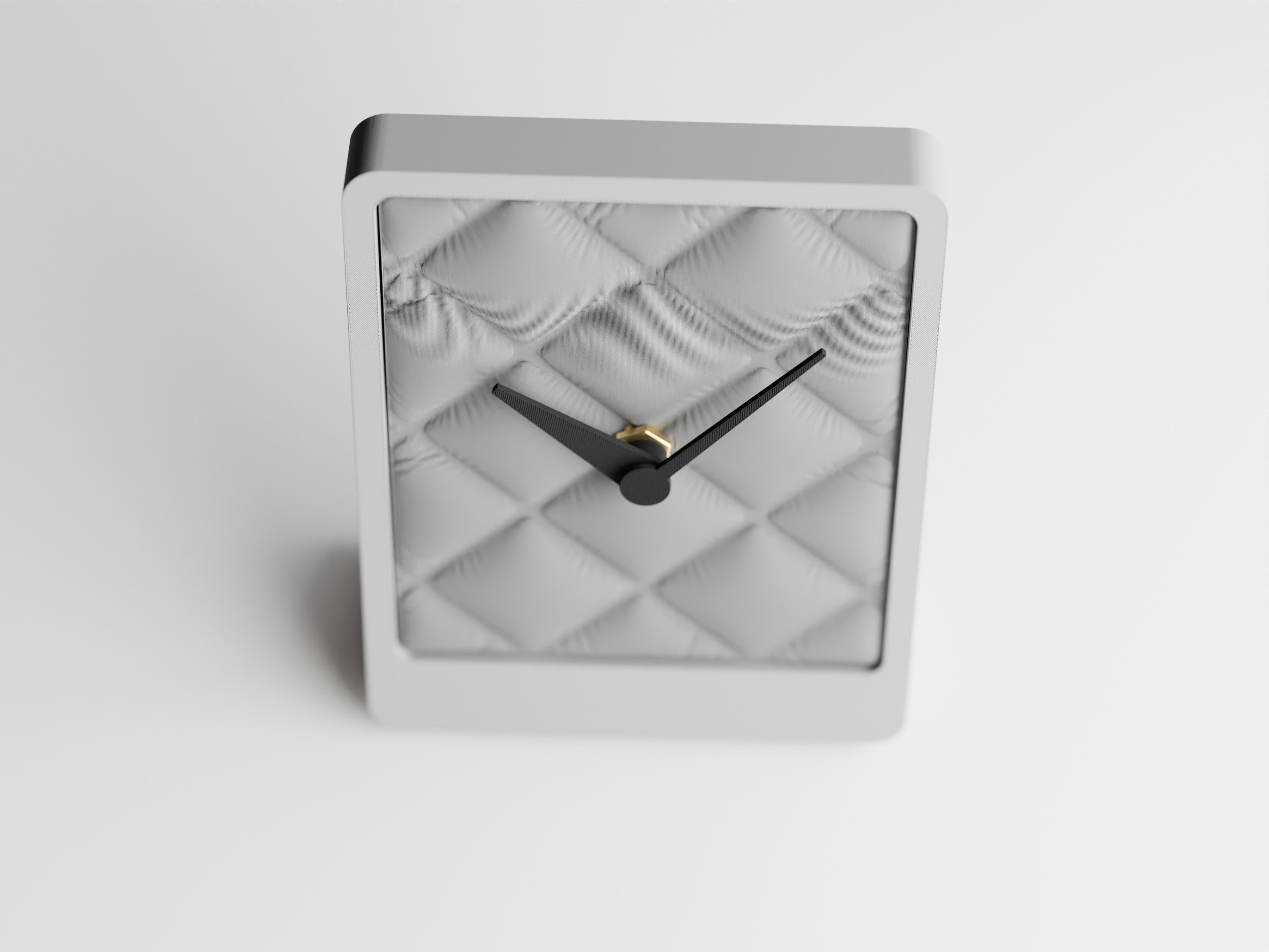 3D Printed Cloth Pattern Clock