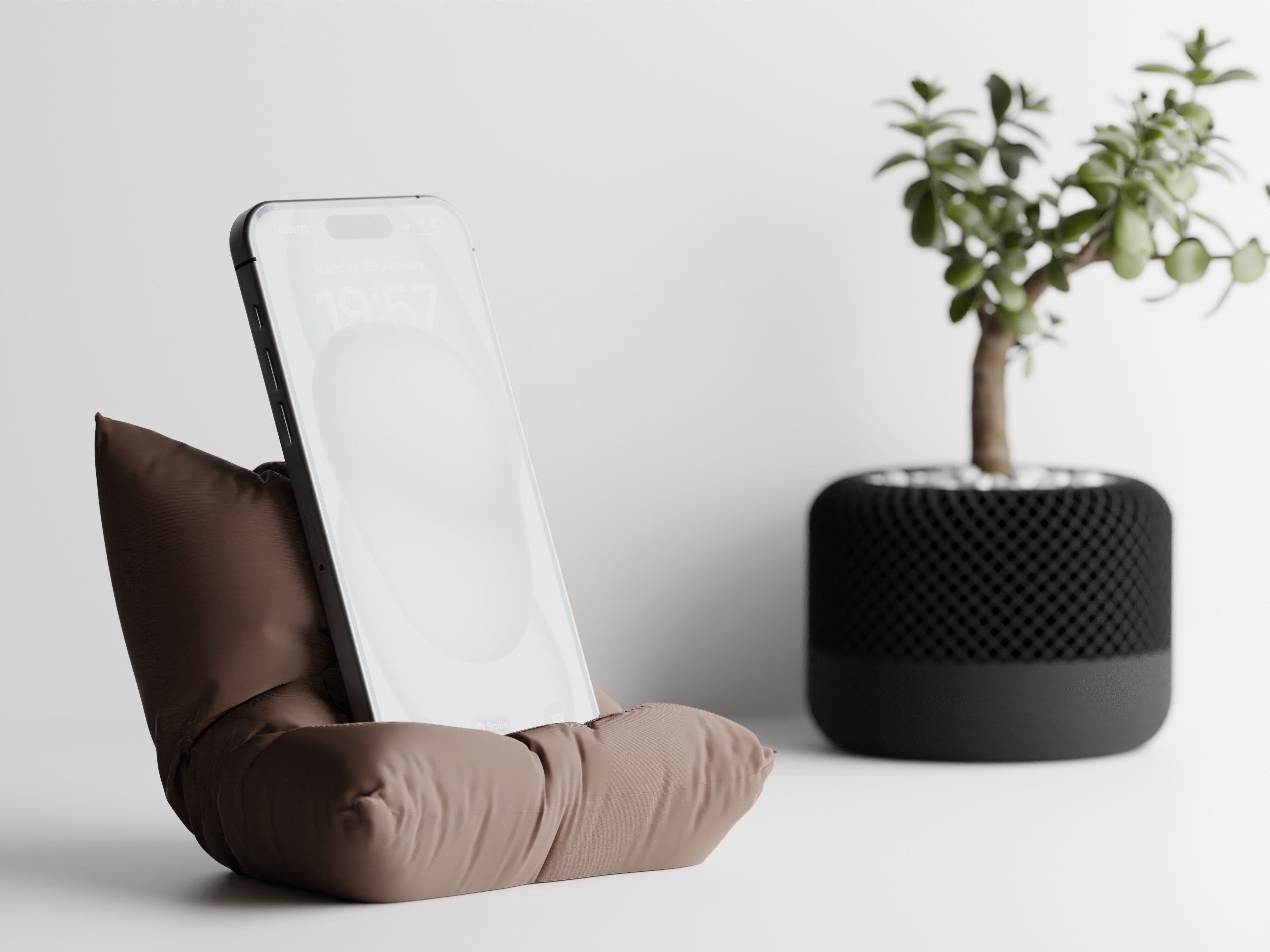 3D Printed Phone Pillow - Stylish Mobile Phone Stand