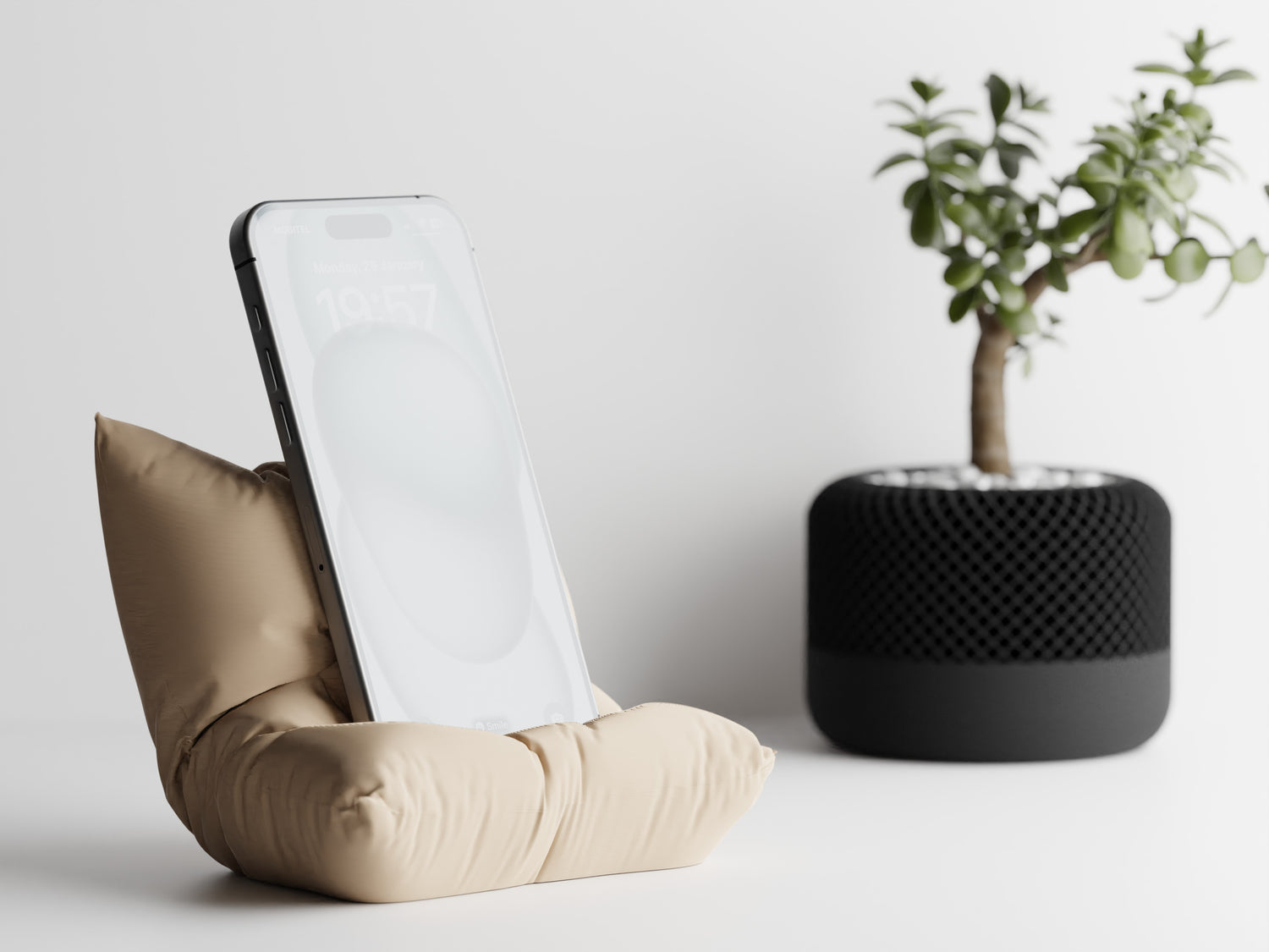 3D Printed Phone Pillow - Stylish Mobile Phone Stand