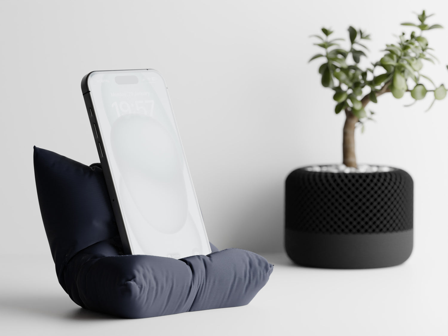 3D Printed Phone Pillow - Stylish Mobile Phone Stand