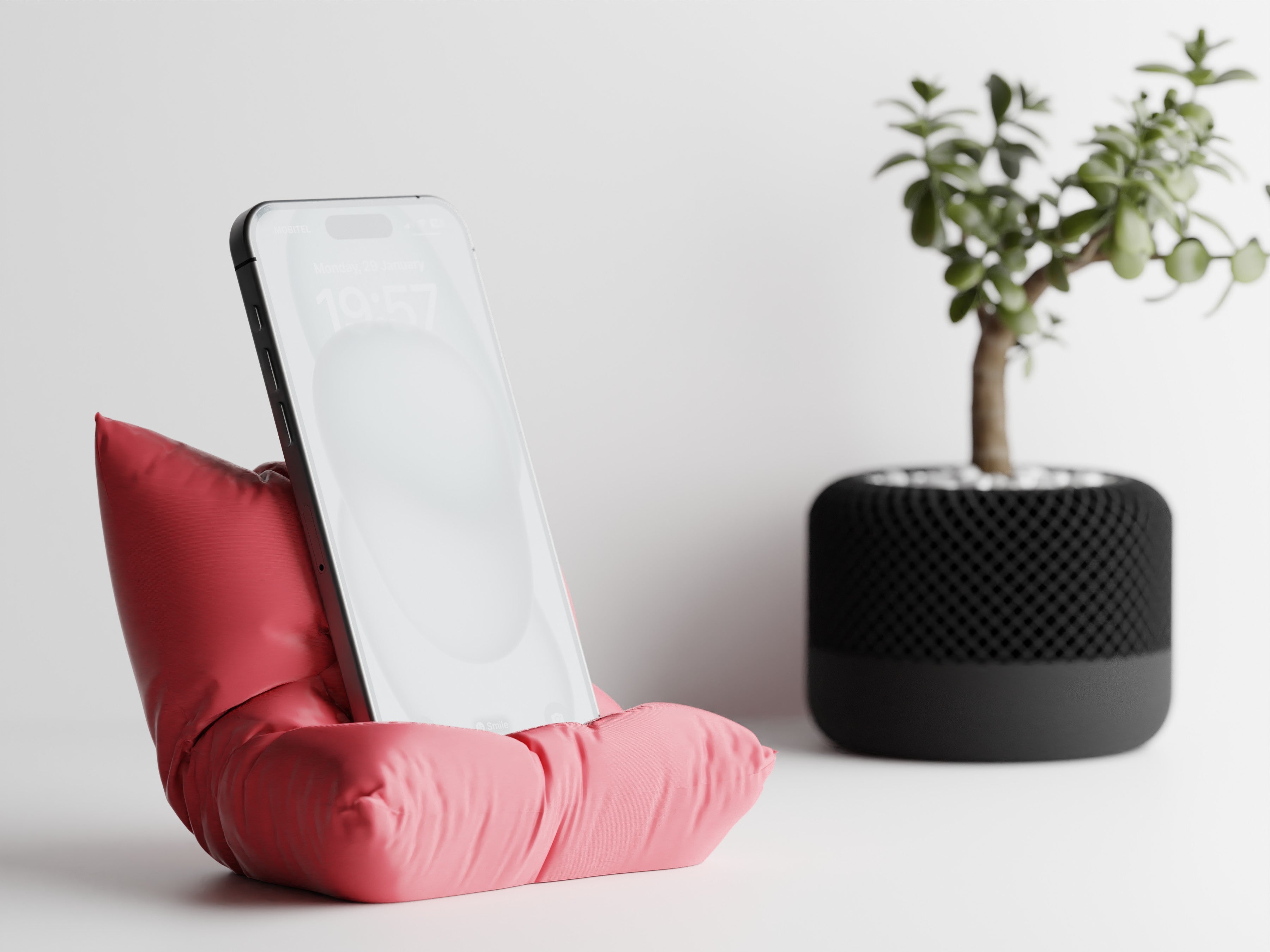 3D Printed Phone Pillow - Stylish Mobile Phone Stand