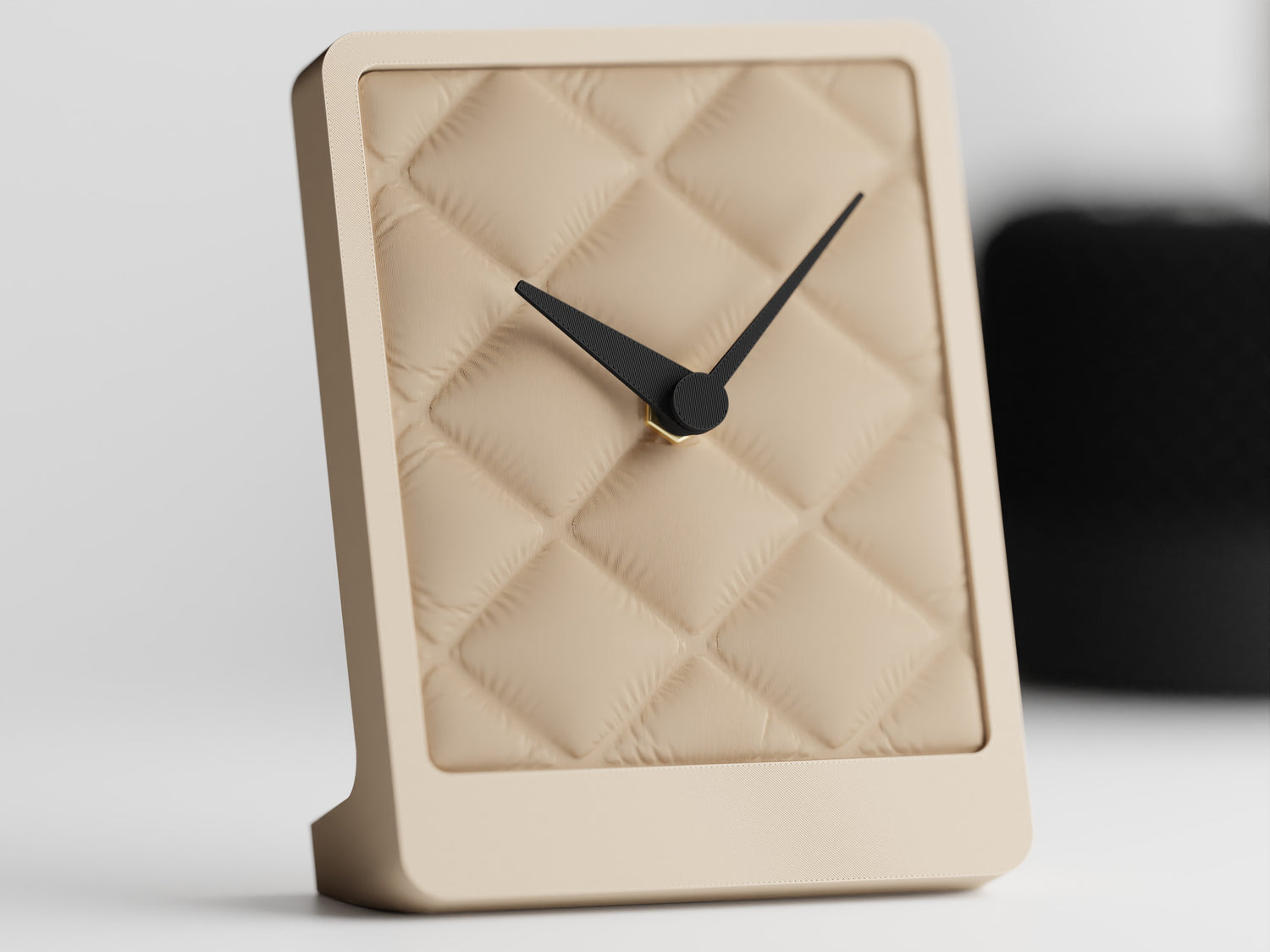 3D Printed Cloth Pattern Clock