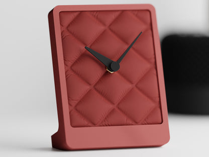 3D Printed Cloth Pattern Clock