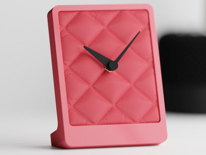 3D Printed Cloth Pattern Clock