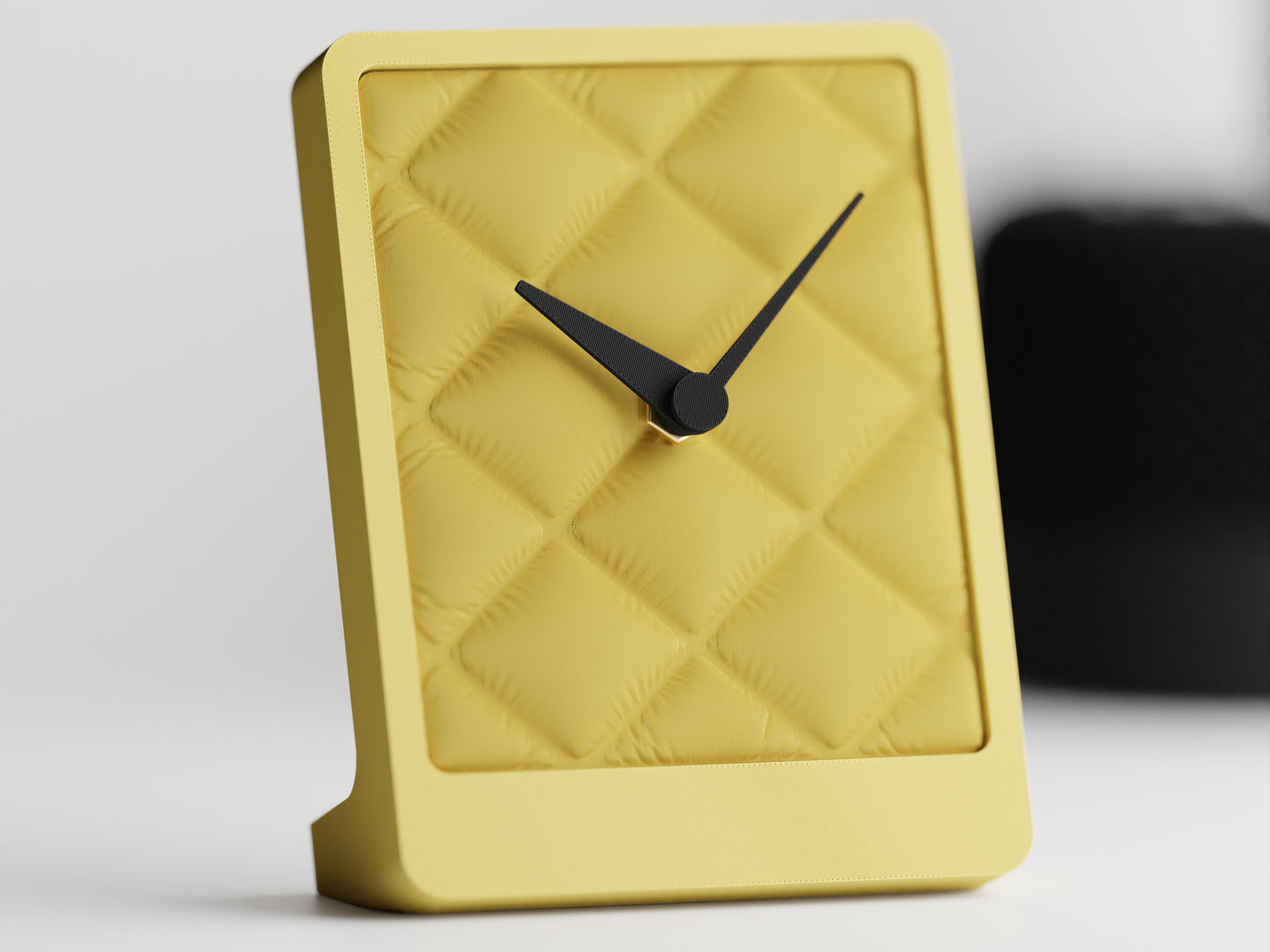 3D Printed Cloth Pattern Clock