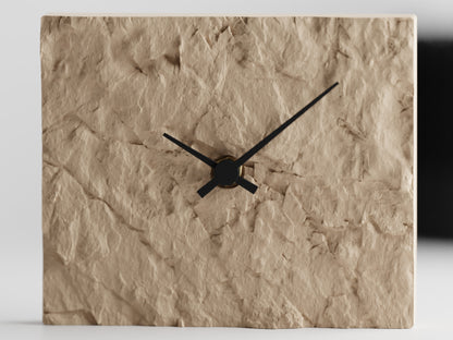 3D Printed Rock Clock