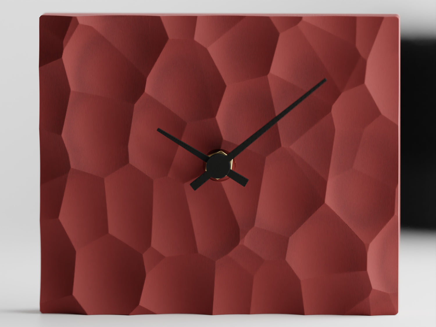 3D Printed Voronoi Clock