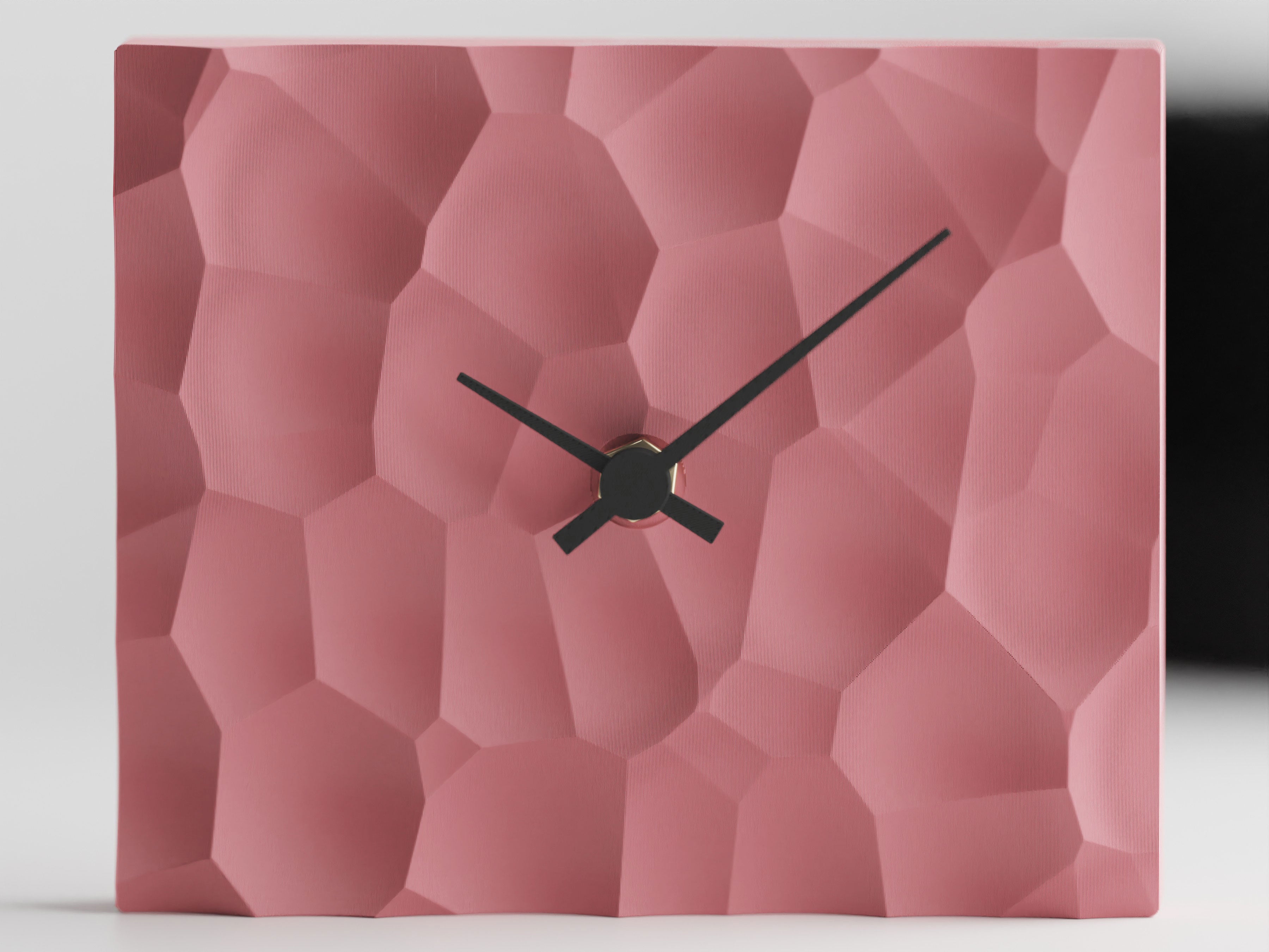 3D Printed Voronoi Clock