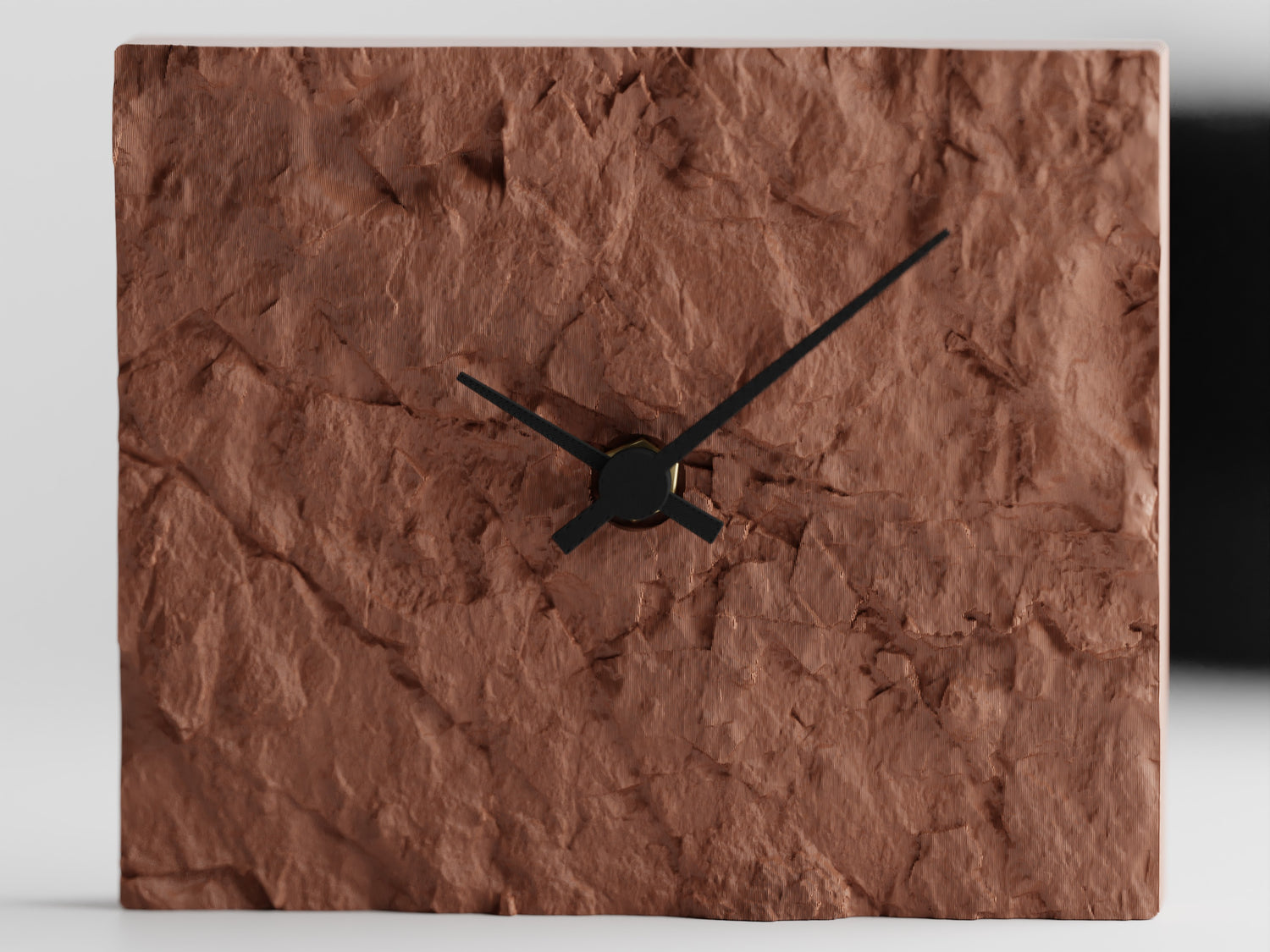 3D Printed Rock Clock