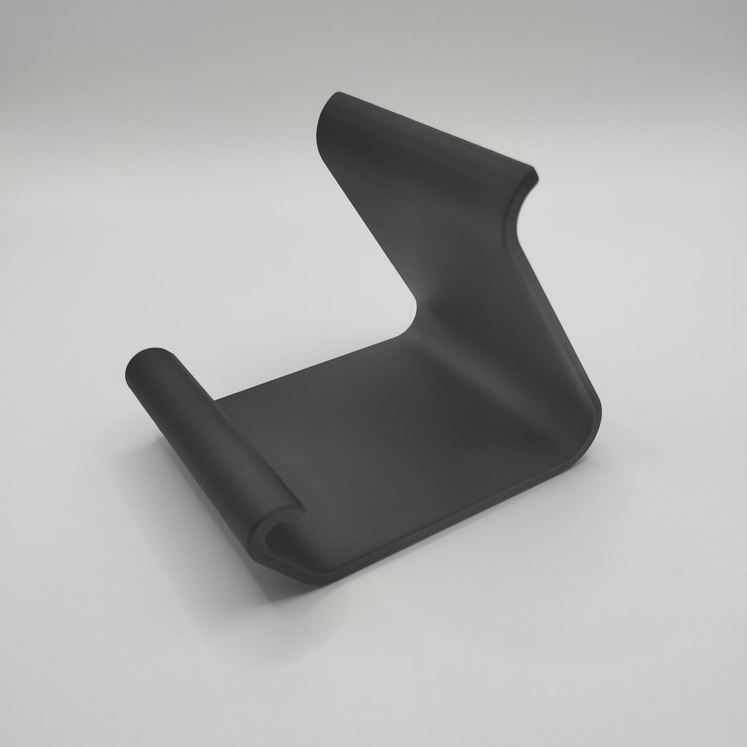 3D Printed Curved Design Phone Stand, Smartphone Holder