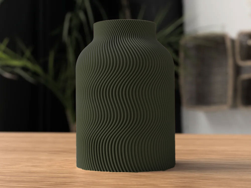 3D Printed Luna Vase