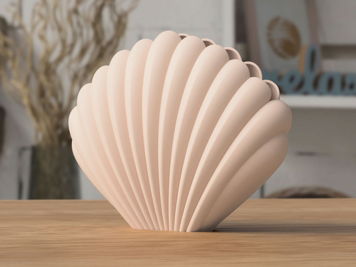 3D Printed Seashell Vase