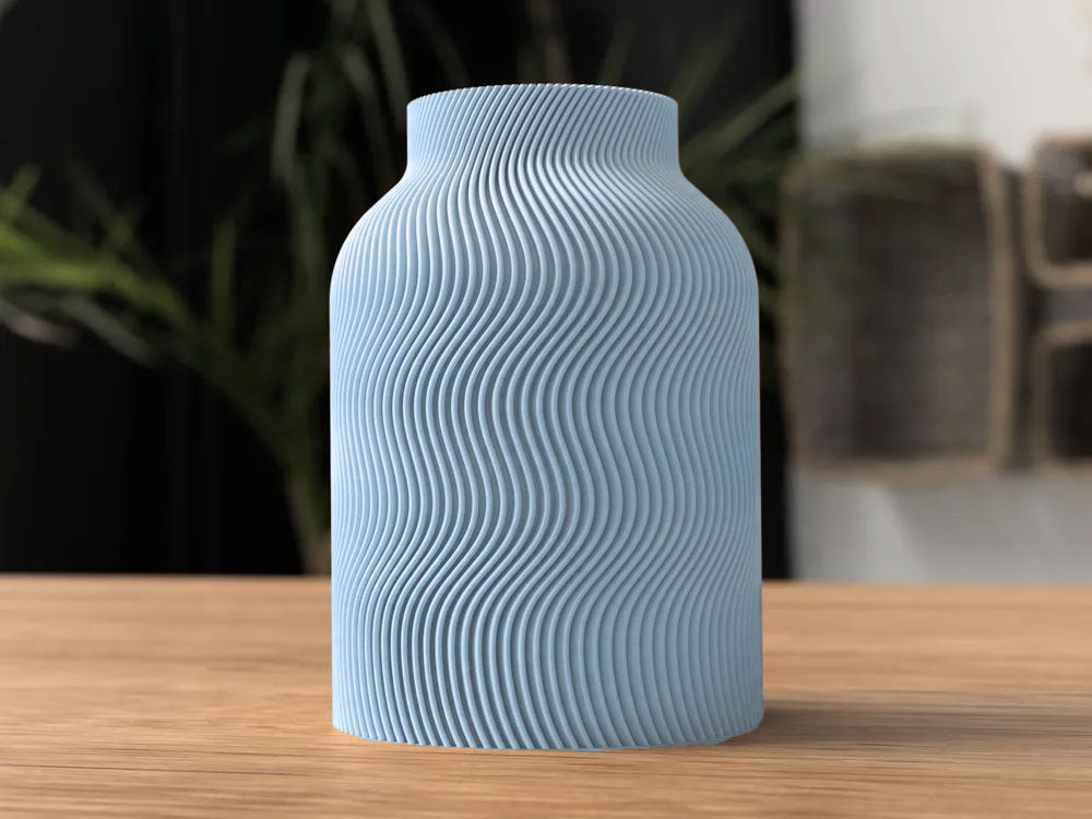 3D Printed Luna Vase