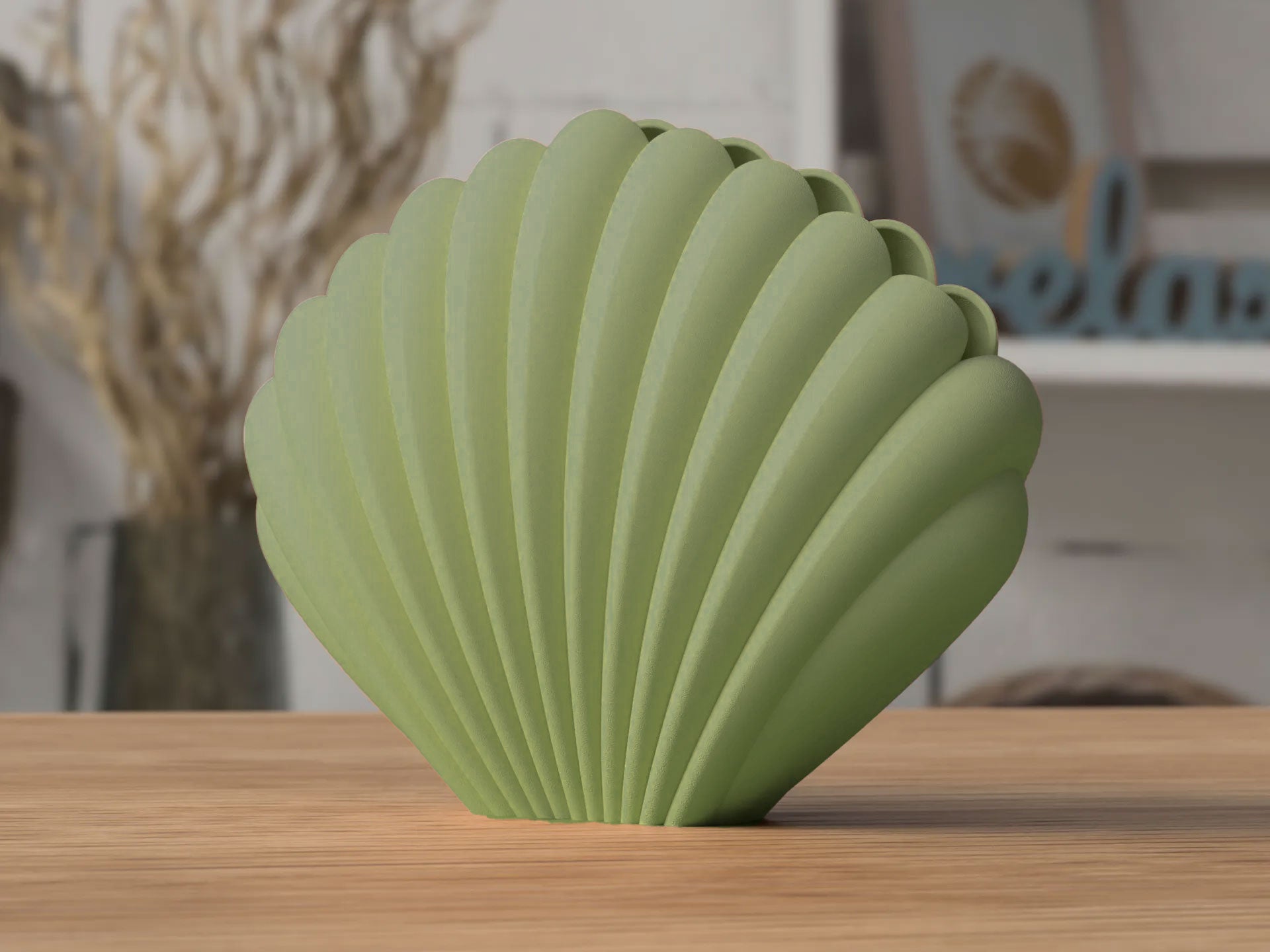 3D Printed Seashell Vase