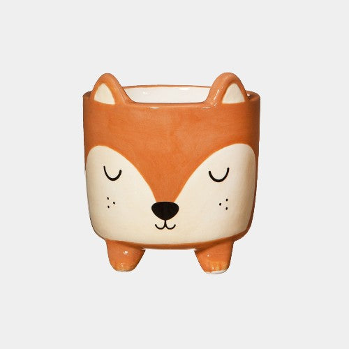 Mini Fox Planter on Legs